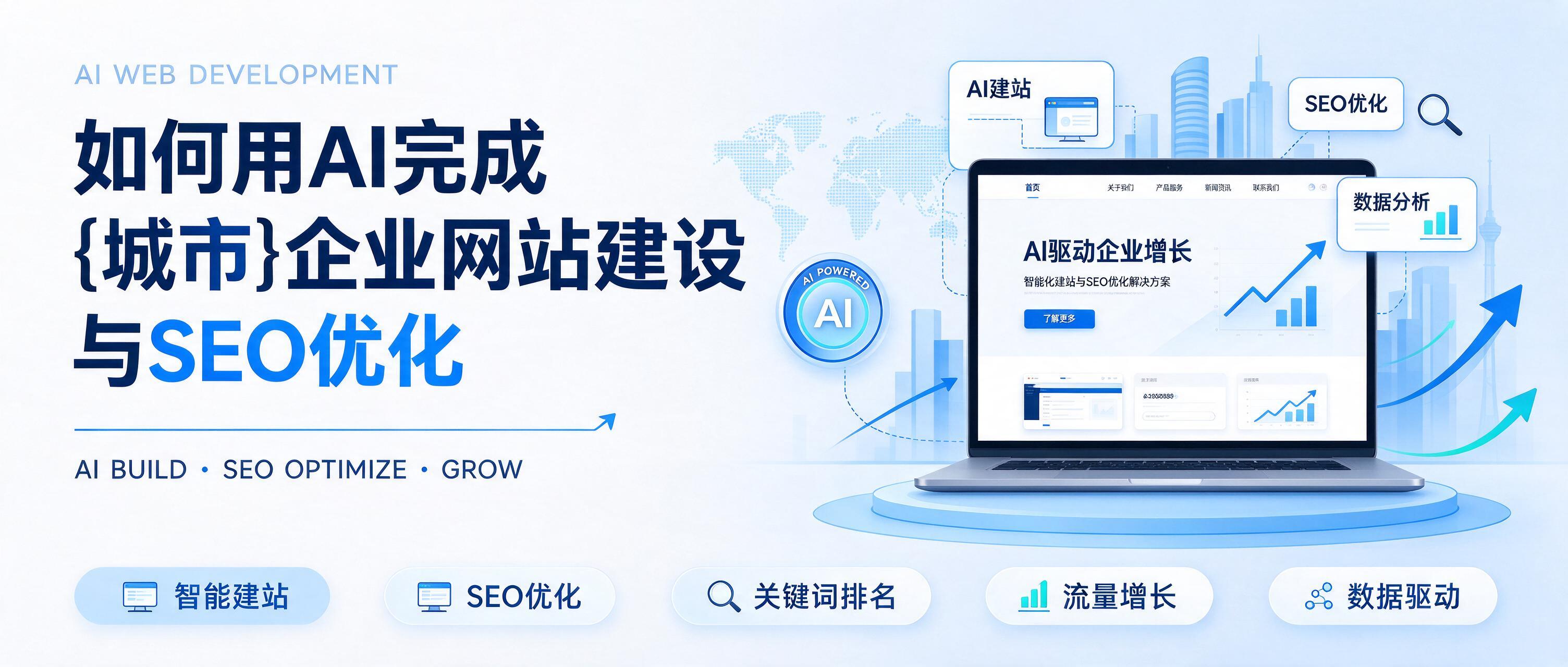 如何用AI完成留坝企业网站建设与SEO优化