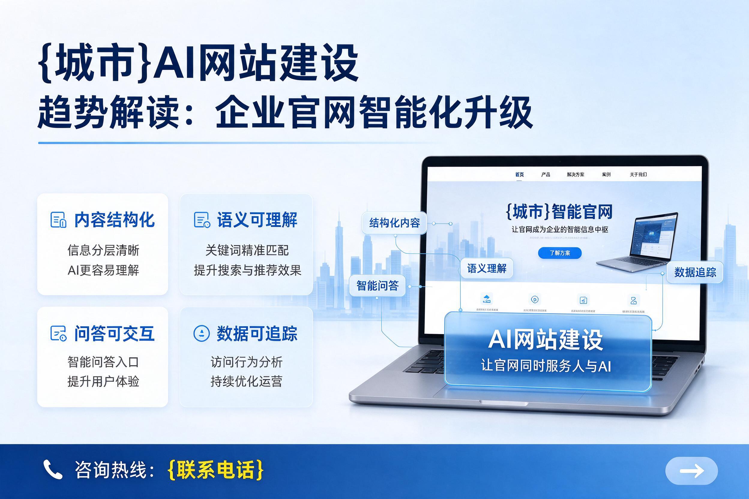 留坝AI网站建设趋势解读：企业官网智能化升级
